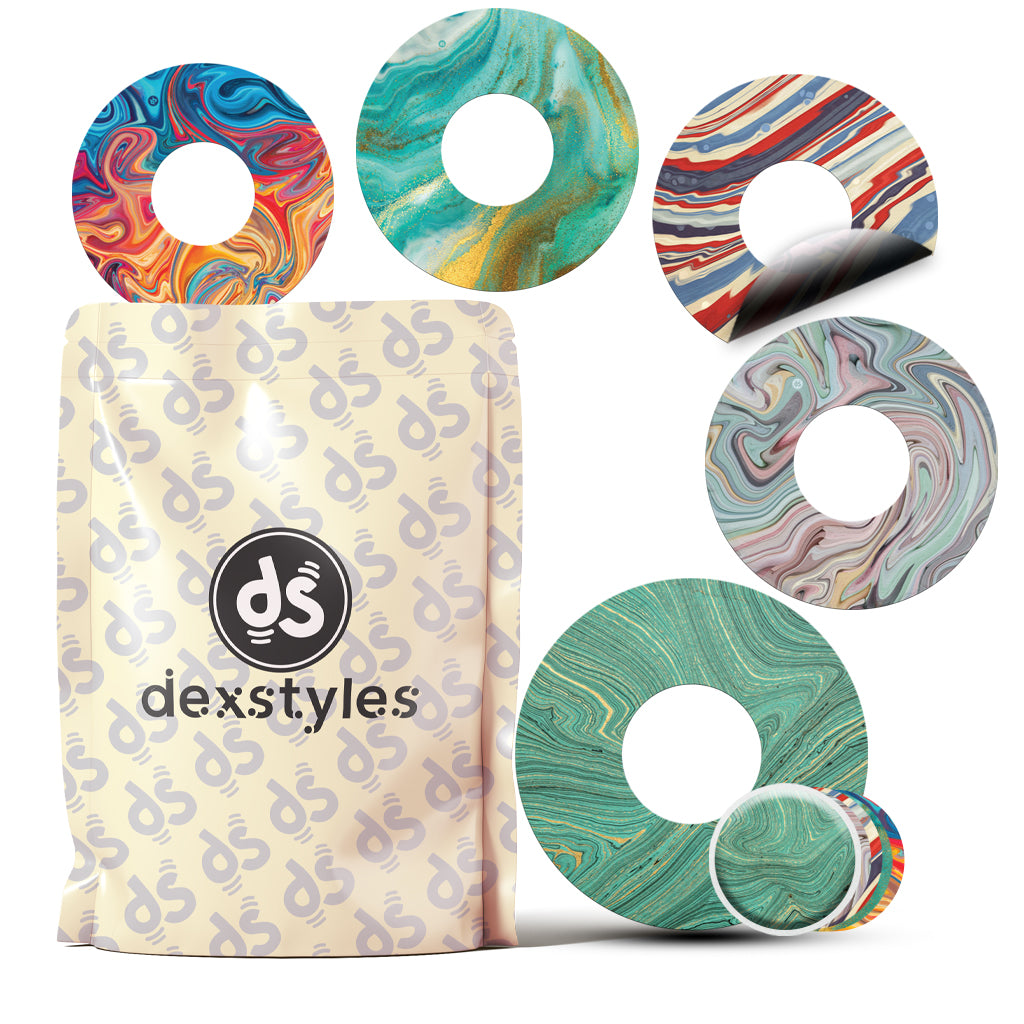 Dexstyles Marble Mania design, Libre patches.