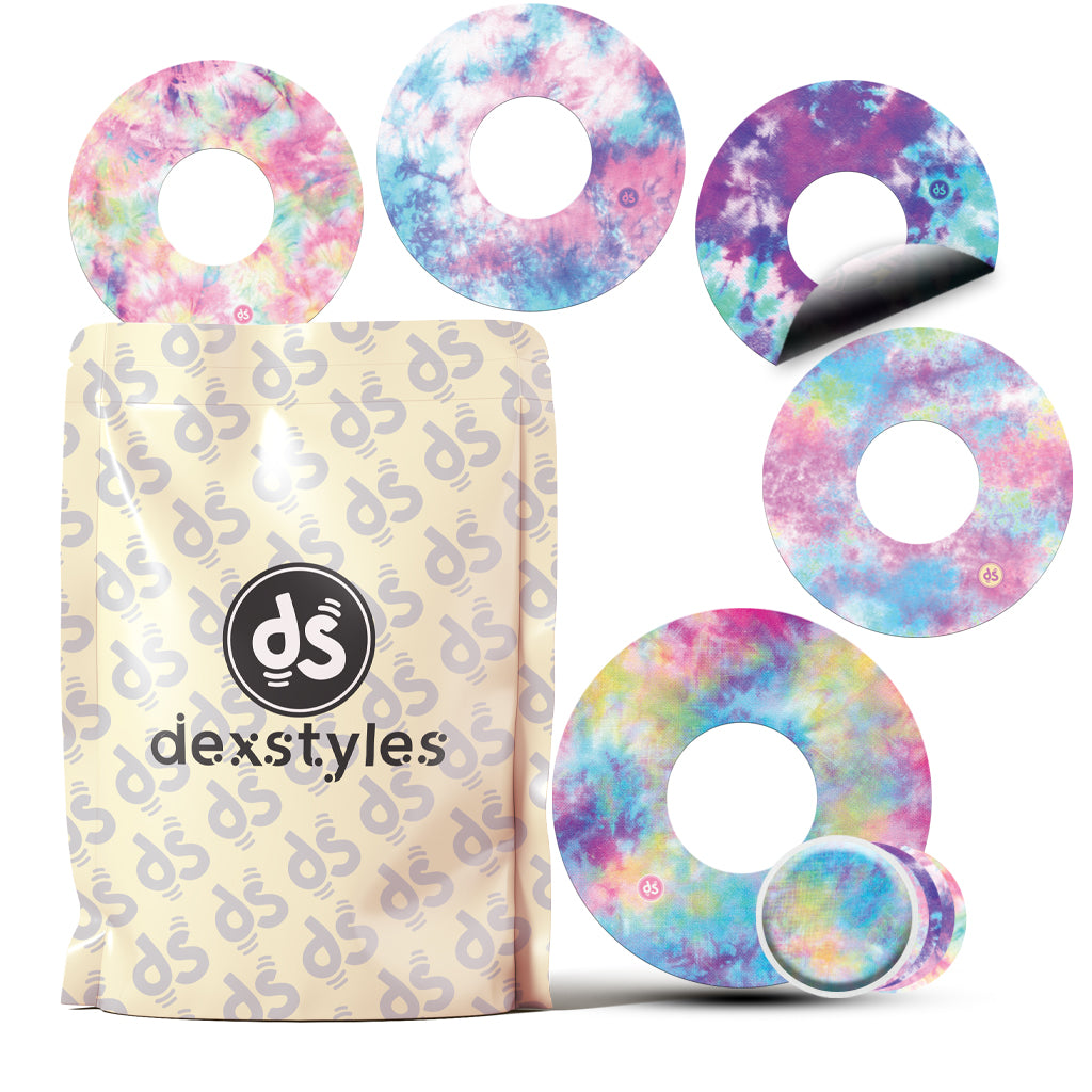 Dexstyles Tie-Dye Tribe design, Libre patches.