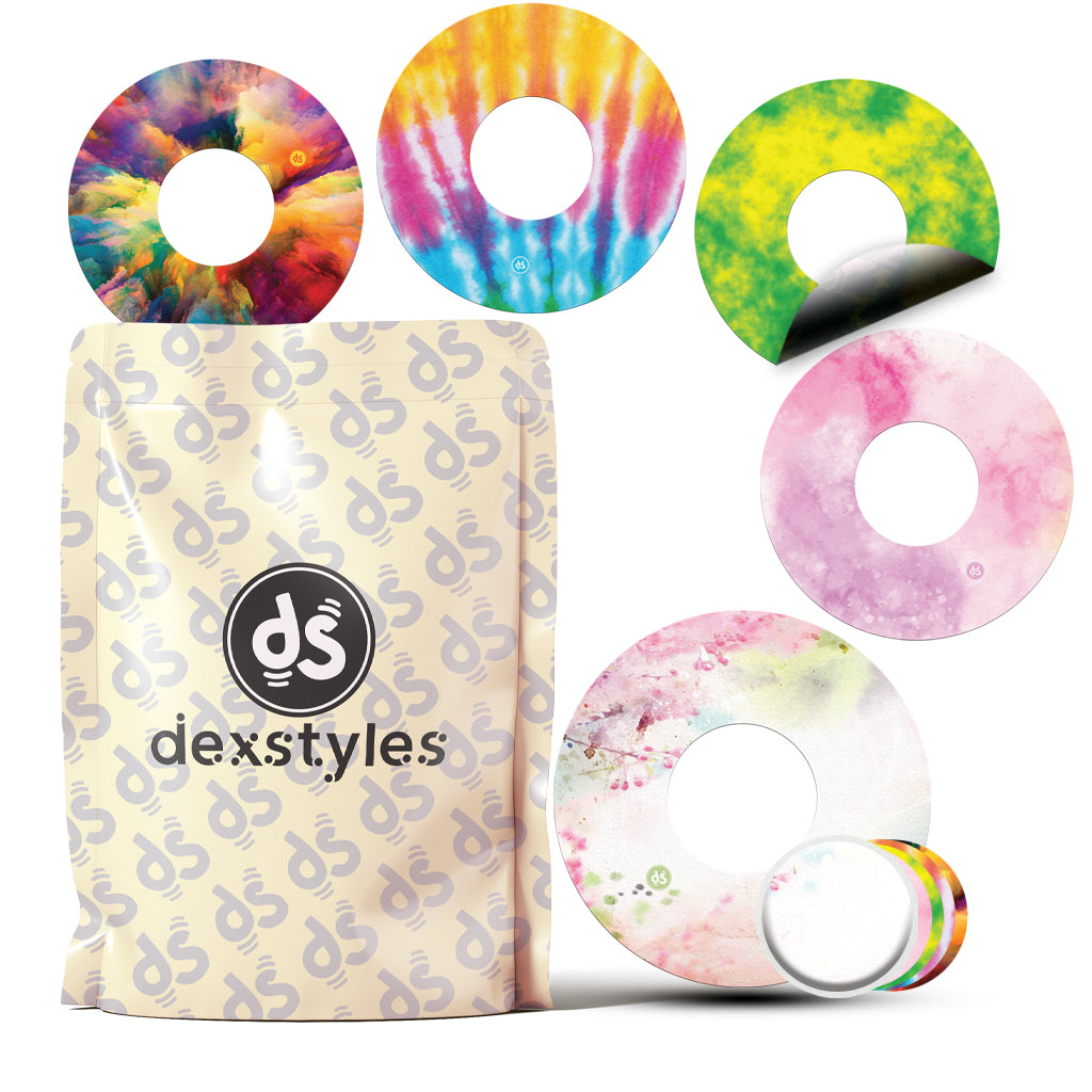 Dexstyles Tie-Dye World design, Libre patches.