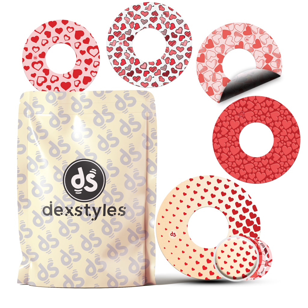 Dexstyles Heart Pop design, Libre patches.