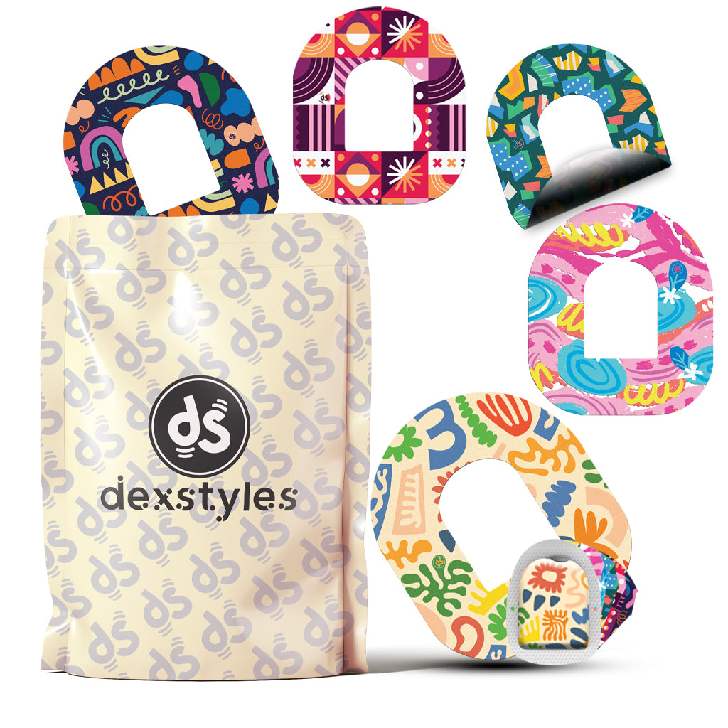 Dexstyles Funky World Design, Omnipod Patches.