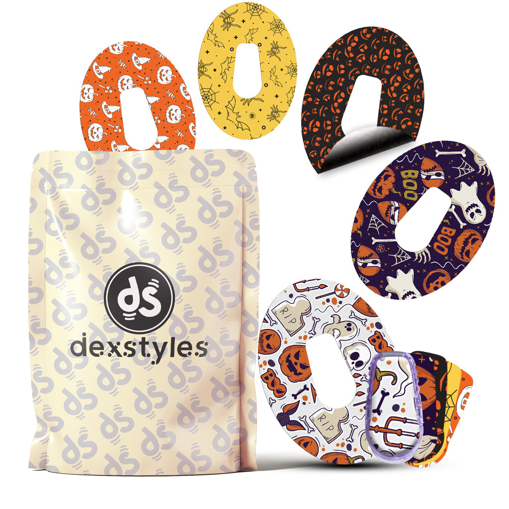 Dexstyles Halloween vibe, Dexcom G-6 Regular patches