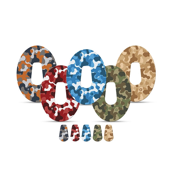 Dexstyles Veteran Vibe design, Dexcom G-6 Regular patches.