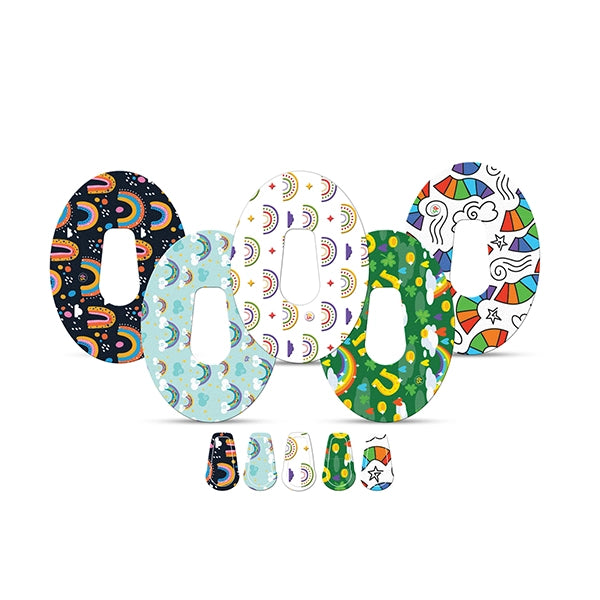 Dexstyles Skies of Joy, Dexcom G-6 Regular patches.