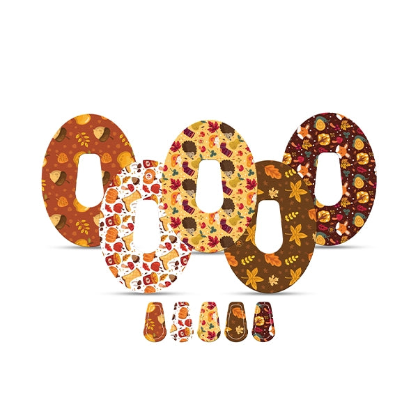 Dexstyles Thanksgiving vibe, Dexcom G-6 Regular patches.