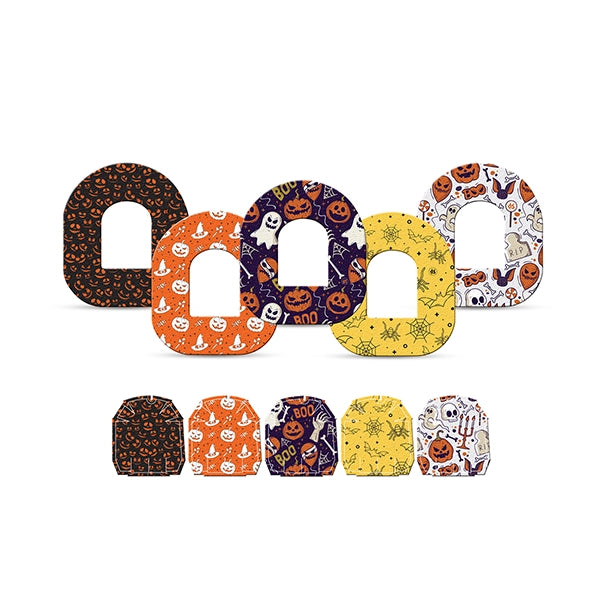 Dexstyles Halloween Vibe design, Omnipod  Patches.