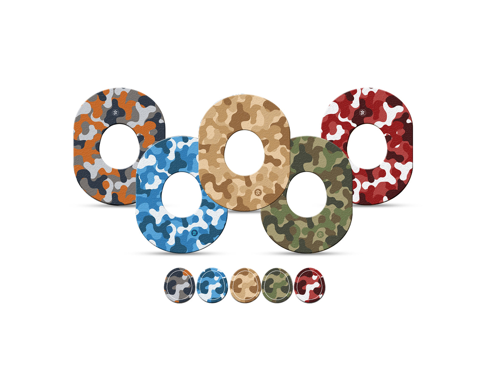 Dexstyles Veteran Vibe design, Dexcom G-7 and Stelo cgm patches.