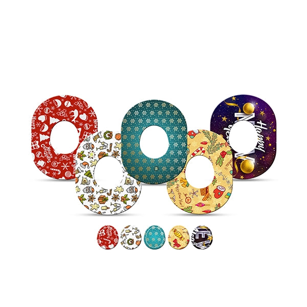 Dexstyles New Year Vibe design , Dexcom G-7 and Stelo Cgm patches.